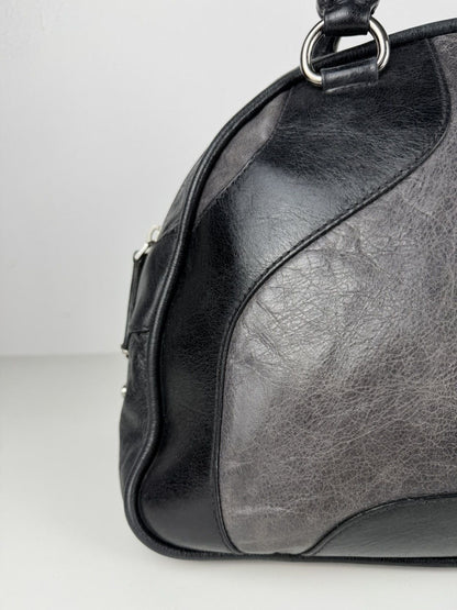 Miu Miu leather bowling bag