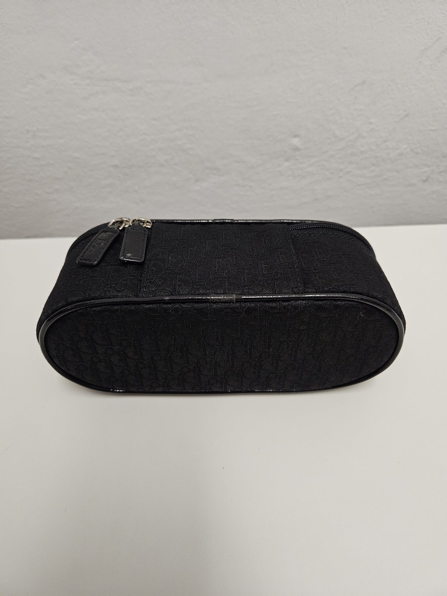Y2k Dior trotter oblique monogram canvas toiletry bag/ pouch