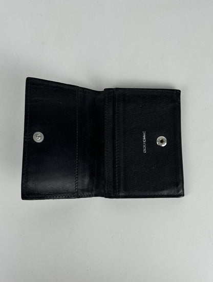 Dior homme leather bifold wallet cardholder