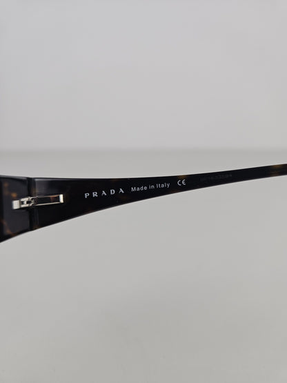 Vintage y2k prada star studded office siren glasses