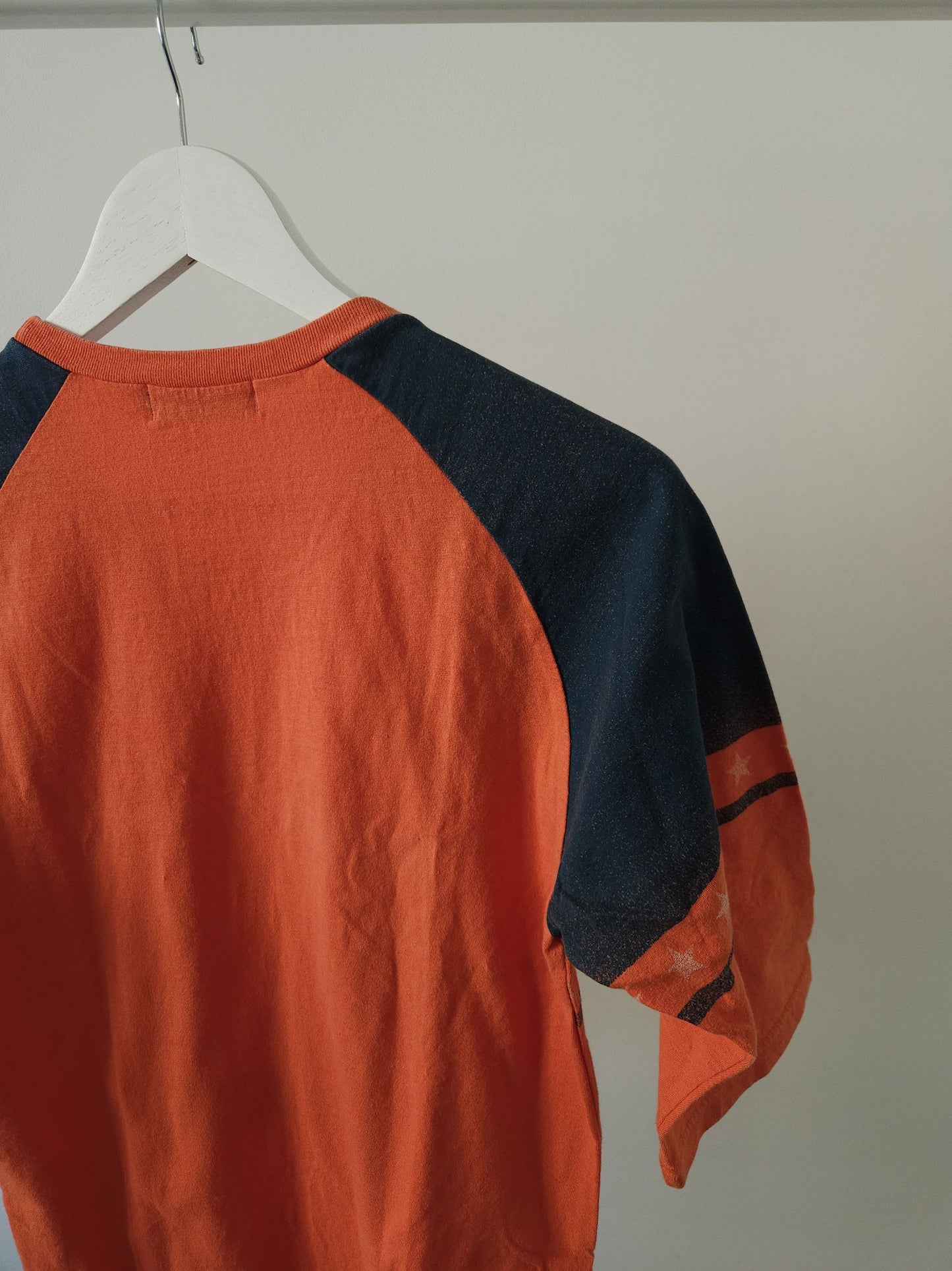 Hysteric glamour raglan ¾ sleeve girl tee