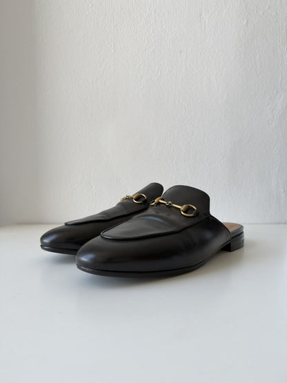 Gucci princetown horsebit slip on loafers