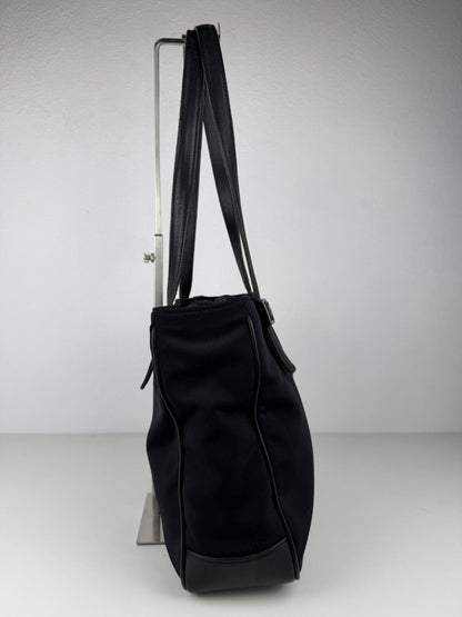 Coach neoprene and leather tote