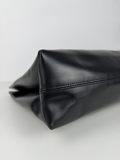 SS2000 Jean Paul Gaultier city panier leather tote bag