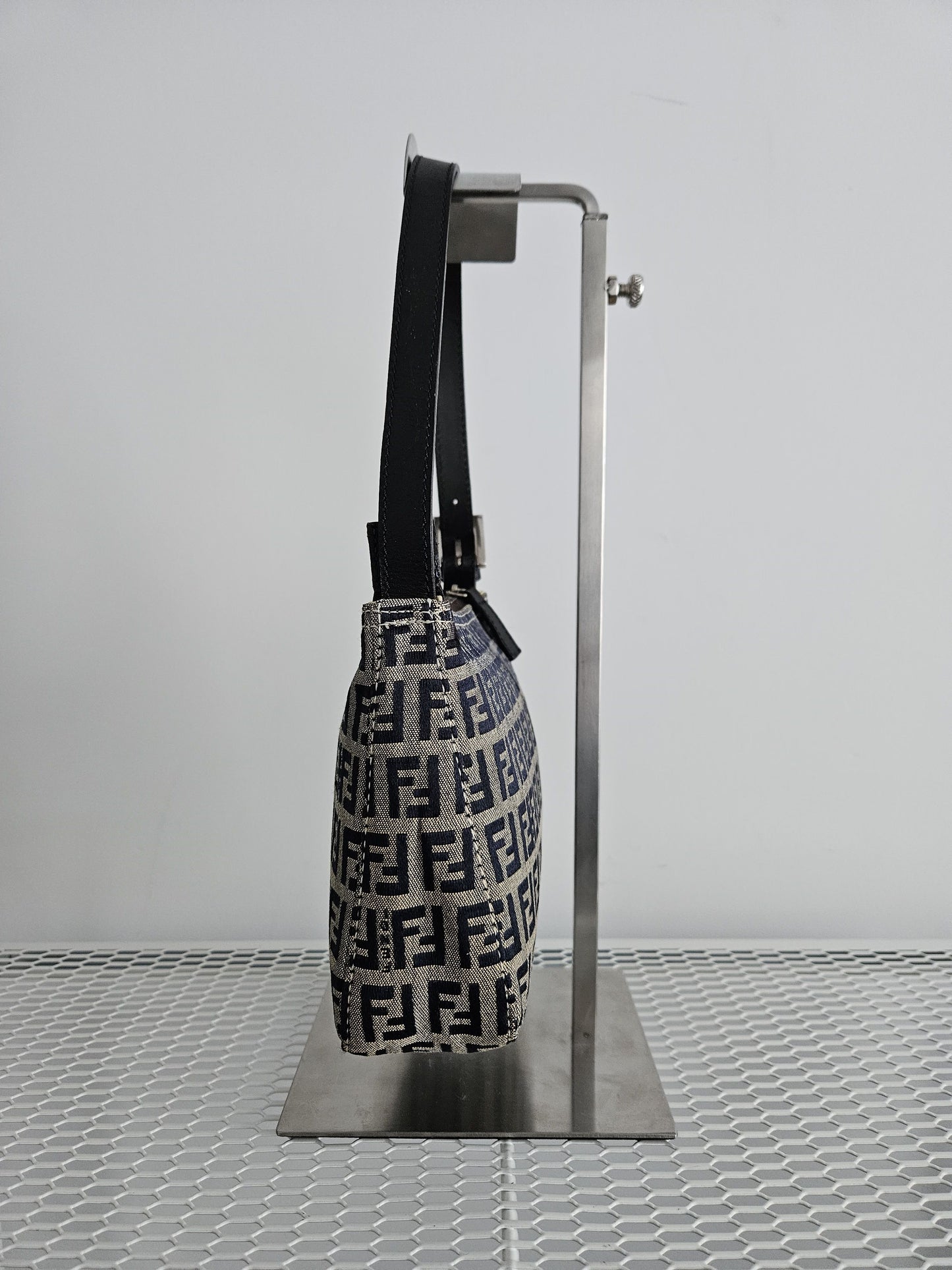Fendi zucchino ff monogram canvas mini bag pochette