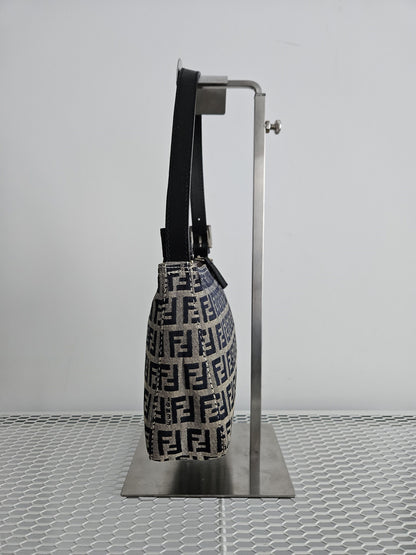 Fendi zucchino ff monogram canvas mini bag pochette