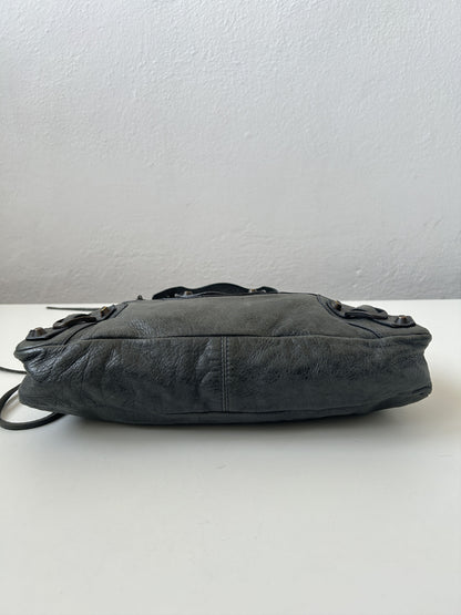 Balenciaga first bag in dark gray