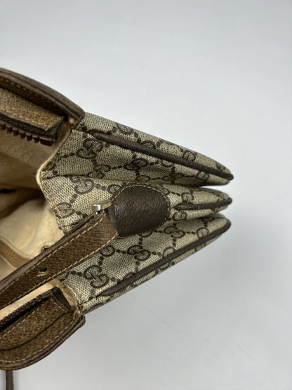 Vintage 80s Gucci GG monogram shoulder/ crossbody bag