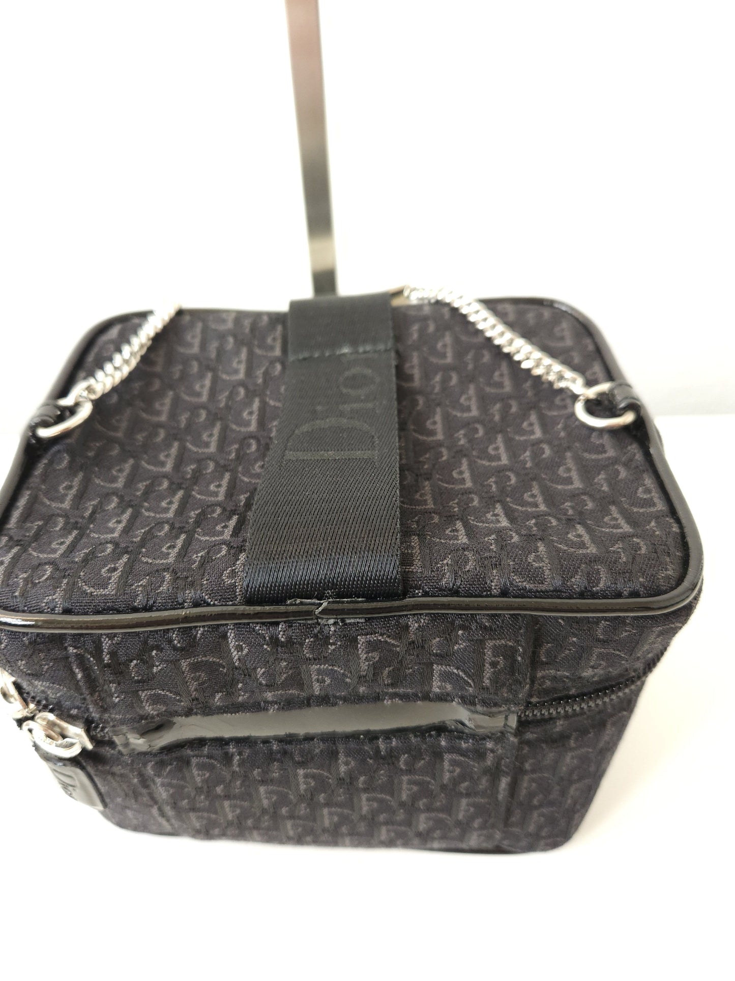 Vtg y2k Dior john galliano street chic monogram vanity case