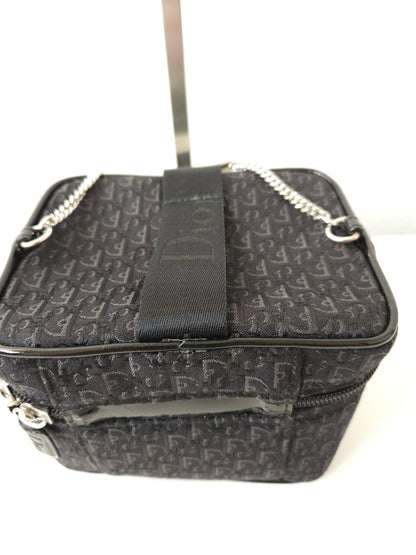 Vtg y2k Dior john galliano street chic monogram vanity case