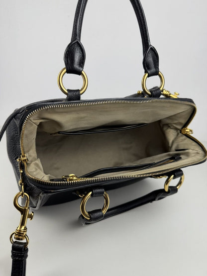 Miu miu madras leather mini boston bag