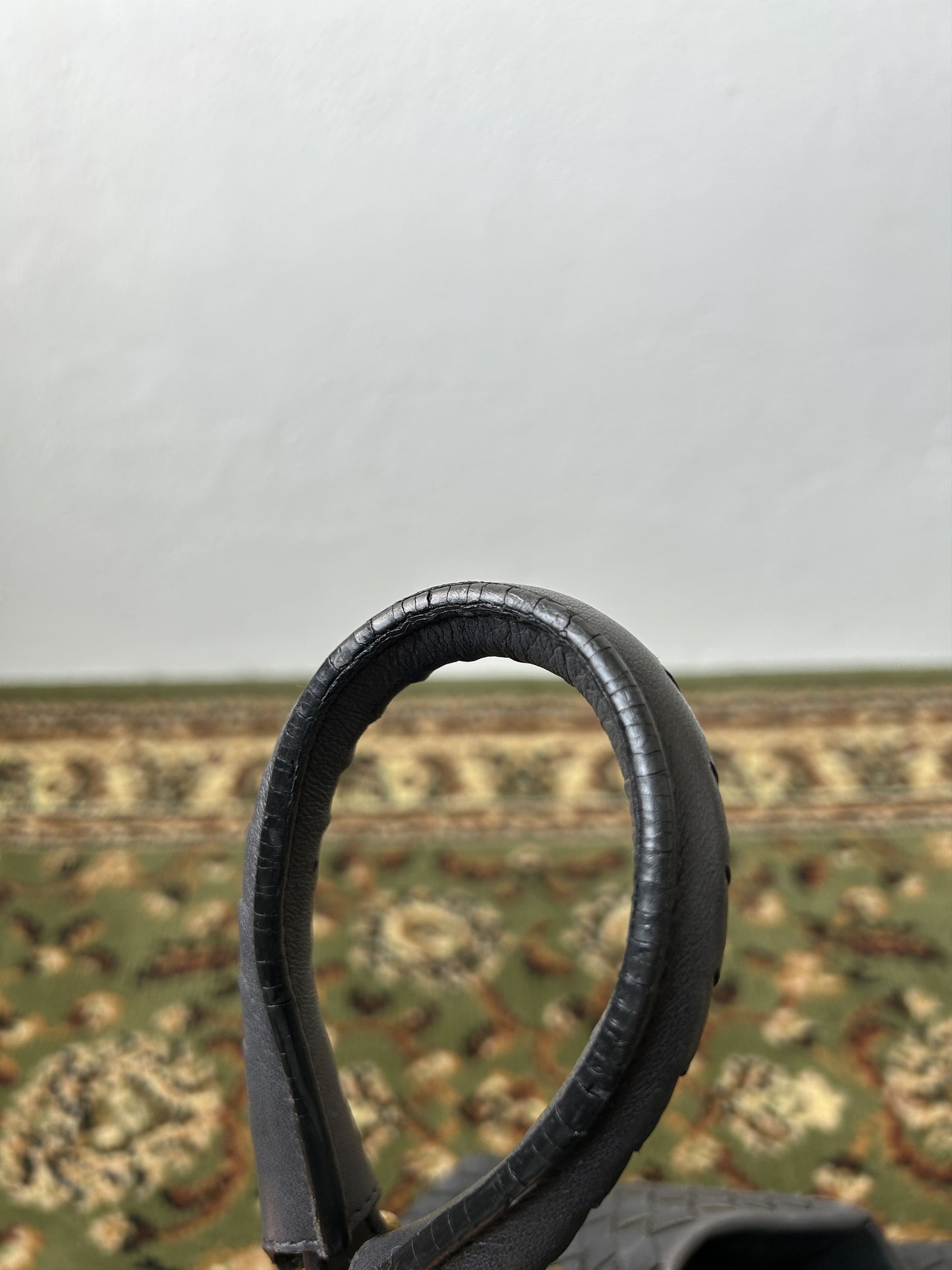 Bottega veneta intrecciato leather roma handbag