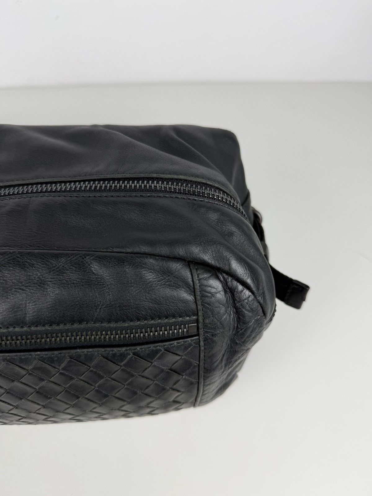 Bottega Veneta intrecciato leather bum bag