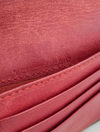 Vintage 90s Dior leather bifold wallet