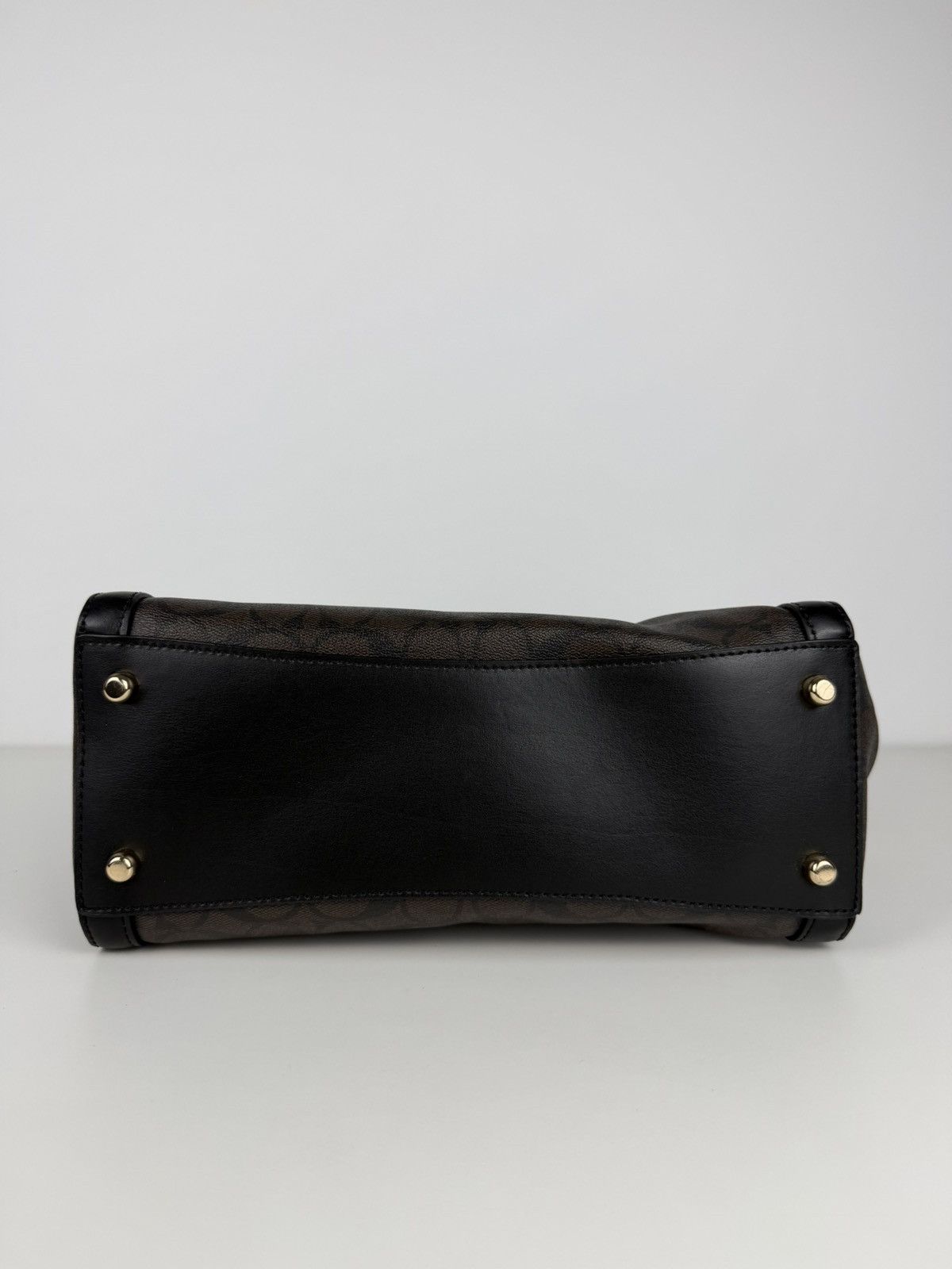 Coach kailey carryall signature monogram tote bag