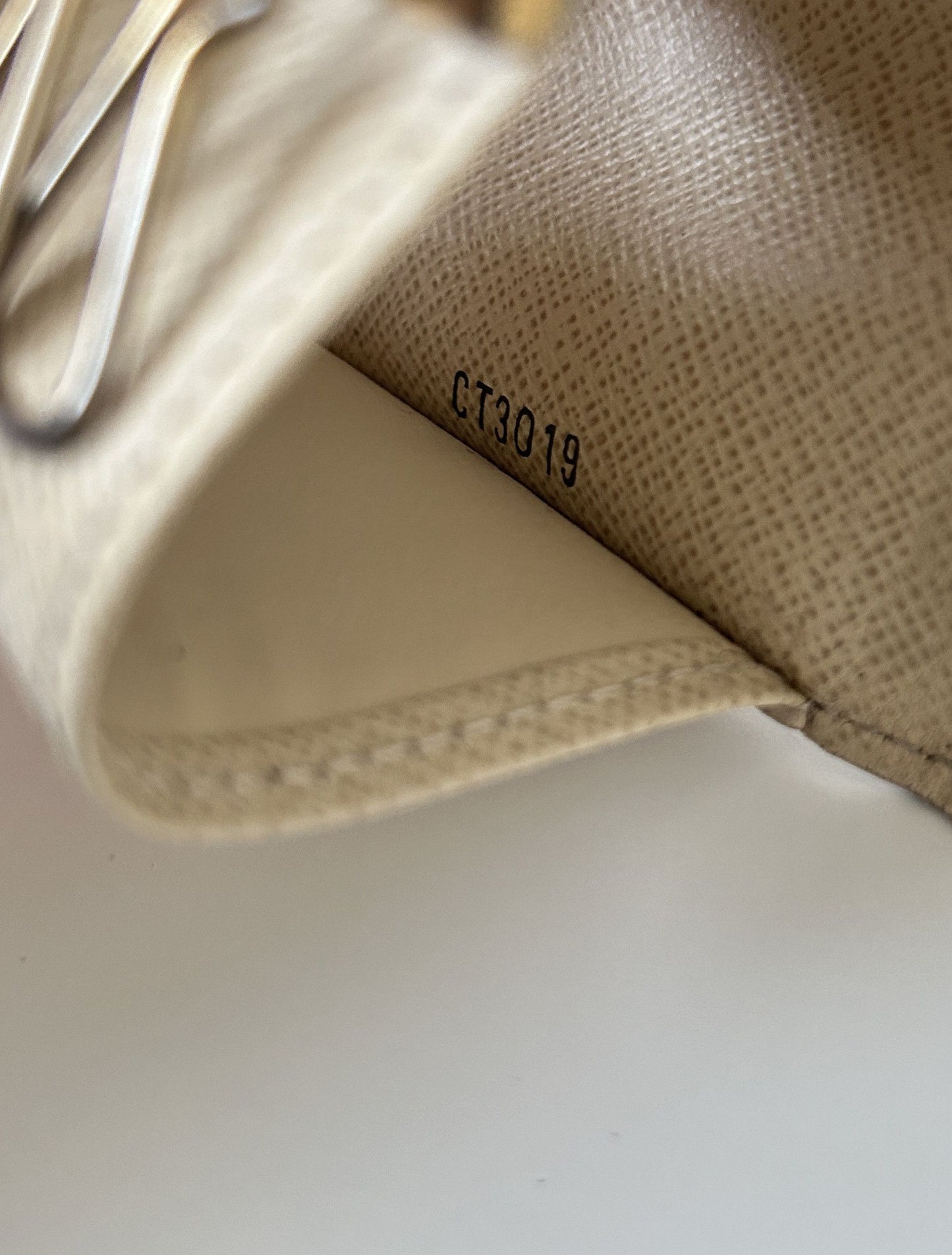 Louis Vuitton damier azur key holder