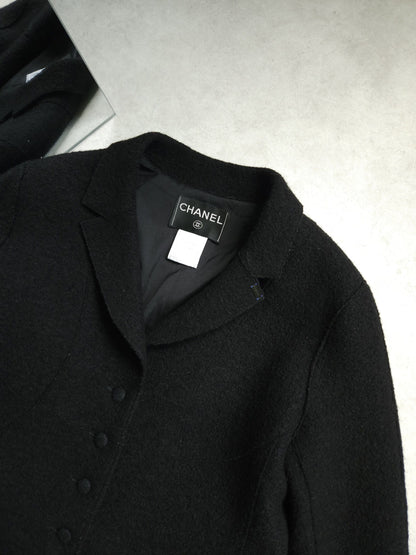 AW1999 Chanel wool tweed blazer