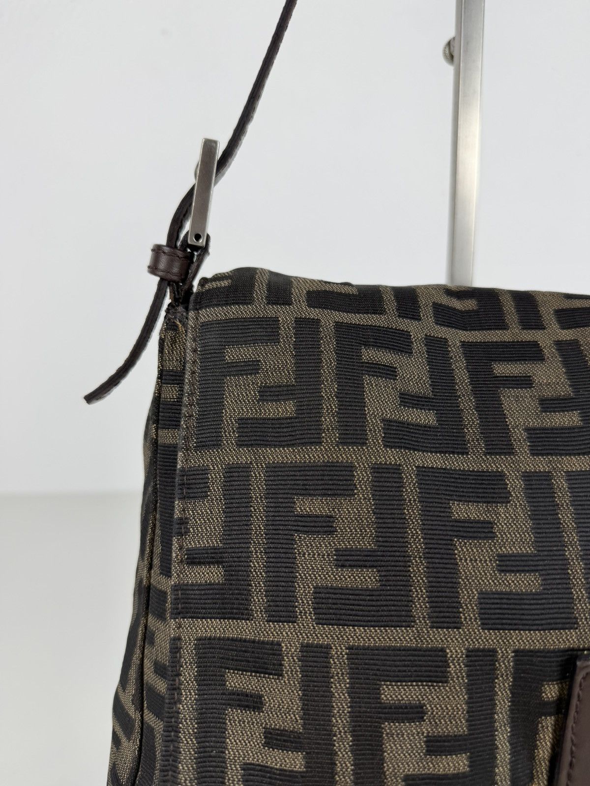 Vintage Fendi zucca monogram mamma baguette