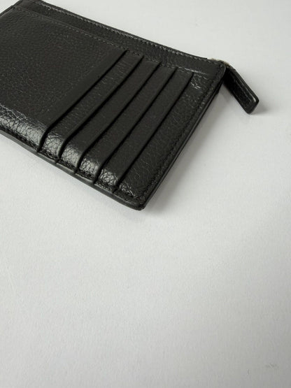 Balenciaga essential leather cardholder