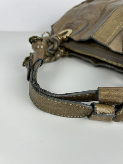 Vintage y2k chloe heloise leather handbag