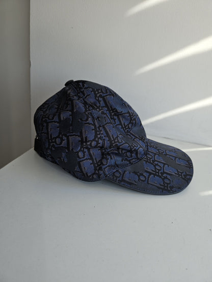 Dior trotter oblique monogram hat snapback