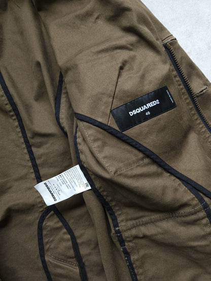 AW2016 Dsquared2 military blazer jacket