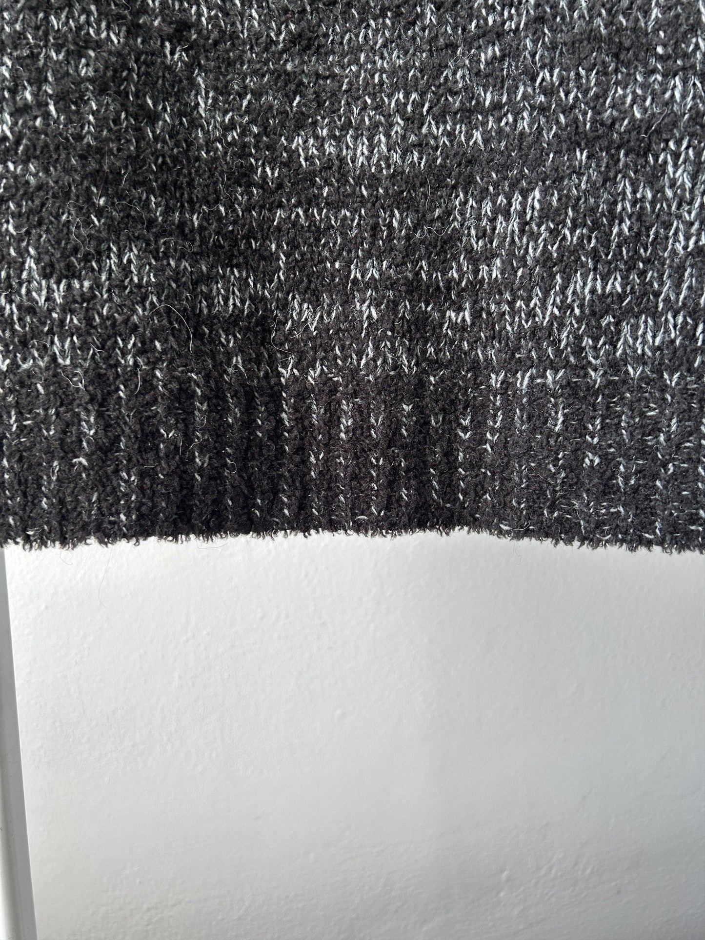 Number Nine oversized melange knit