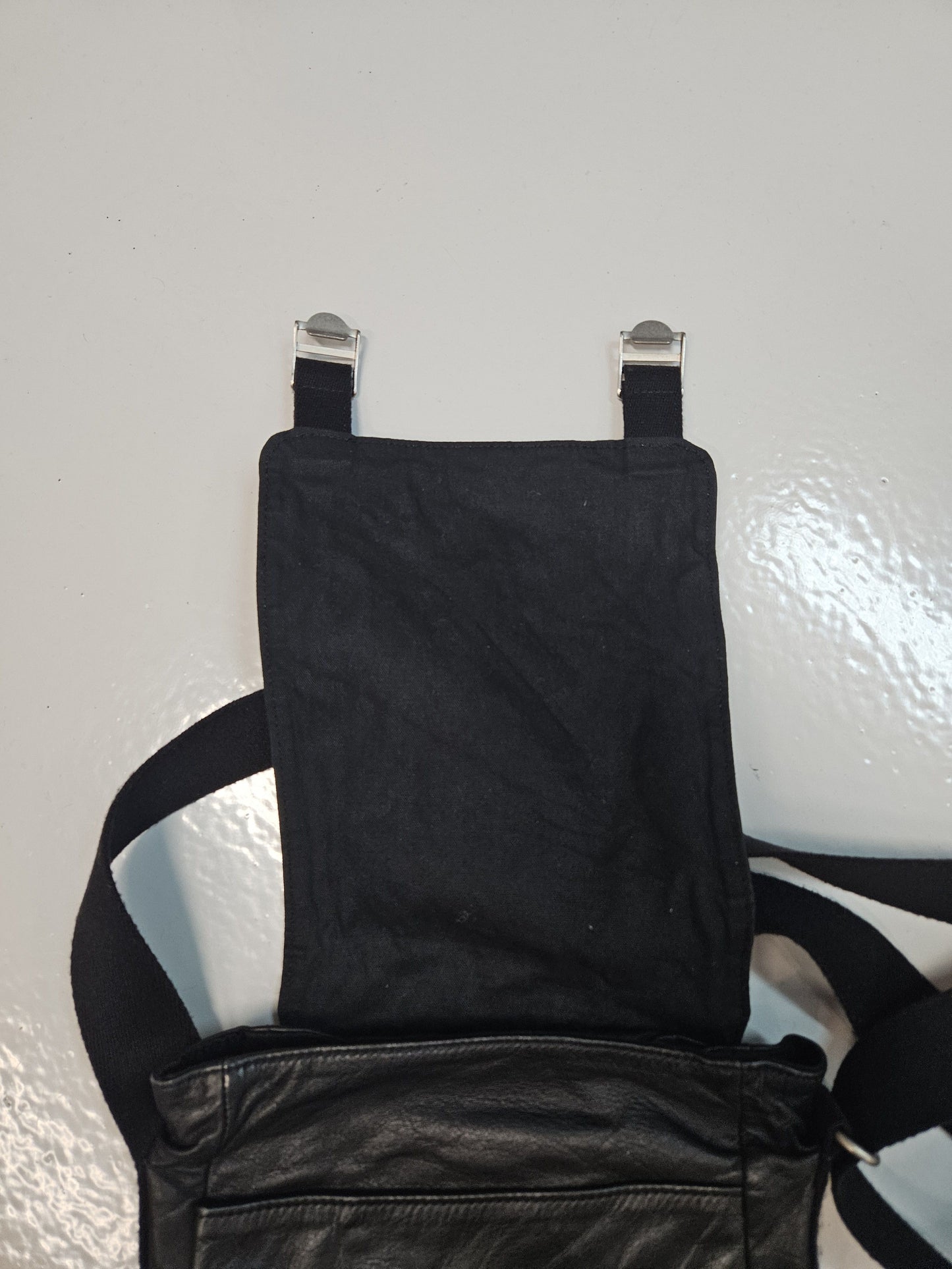 Y's Yohji Yamamoto leather shoulder/ crossbody bag