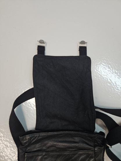 Y's Yohji Yamamoto leather shoulder/ crossbody bag