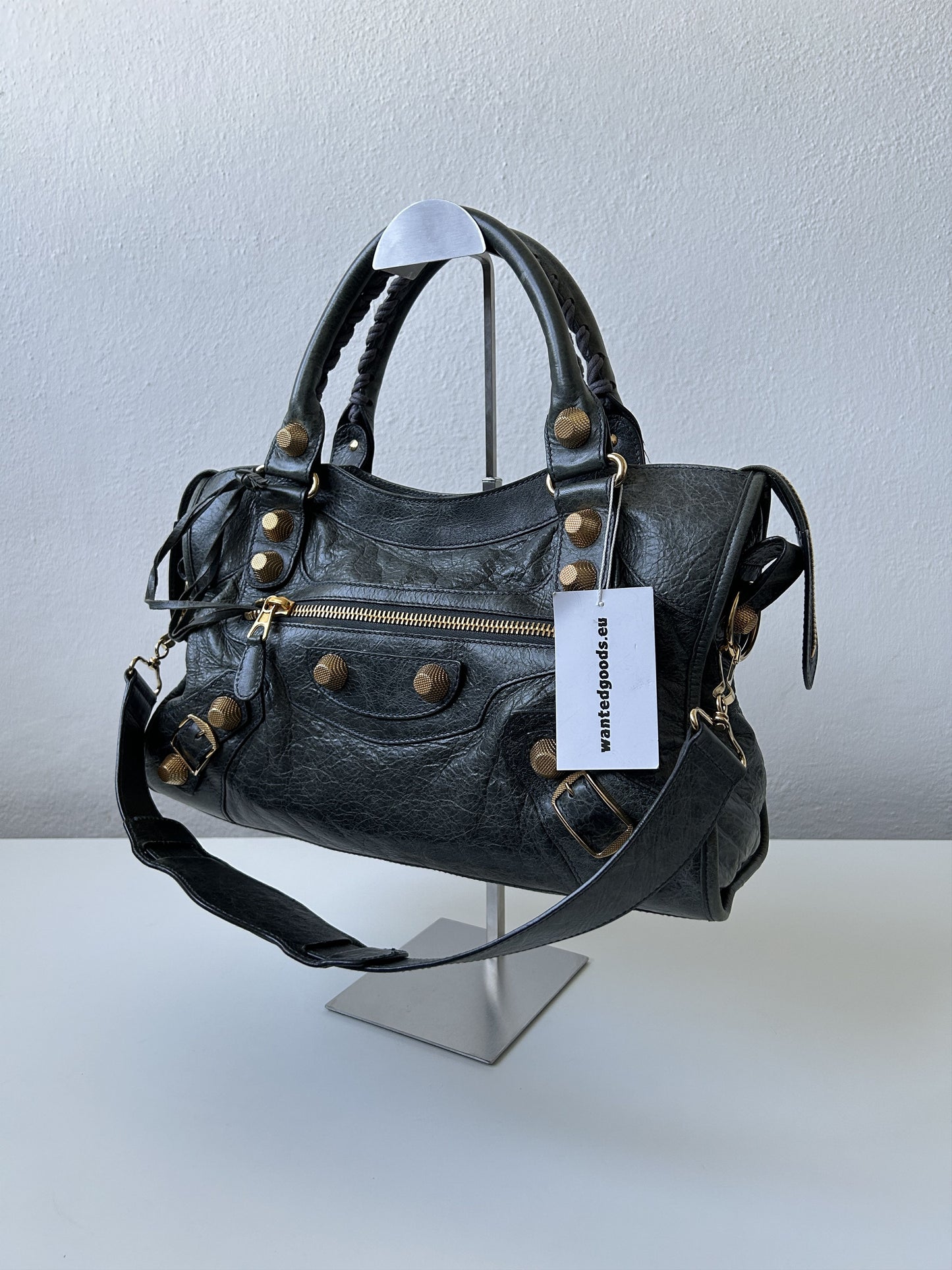 Balenciaga giant hardware city bag