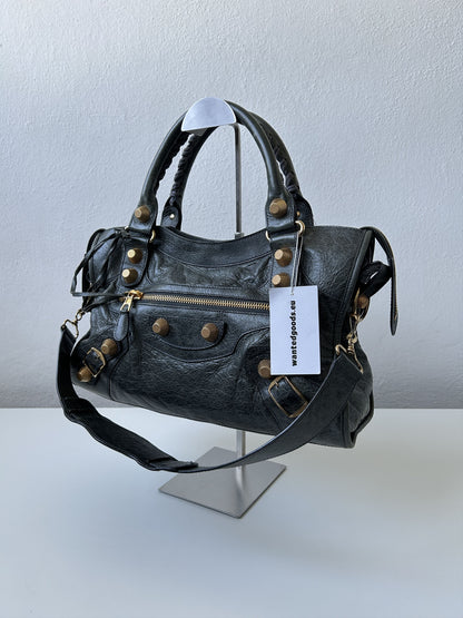 Balenciaga giant hardware city bag