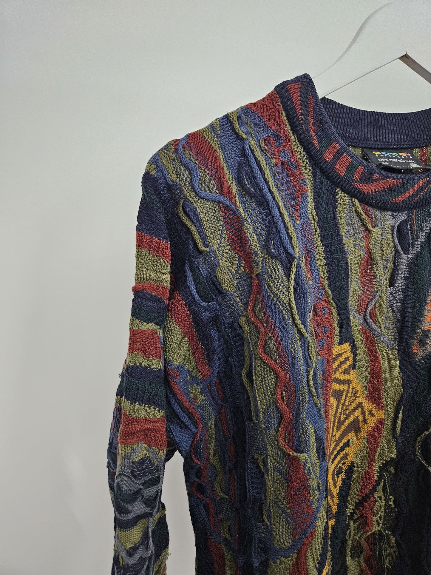 Vintage coogi wool sweater made in australia