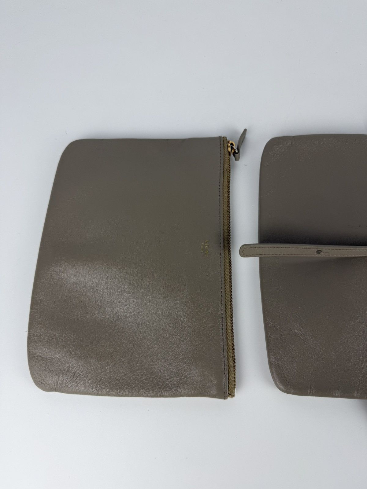 Celine trio leather shoulder/ crossbody bag
