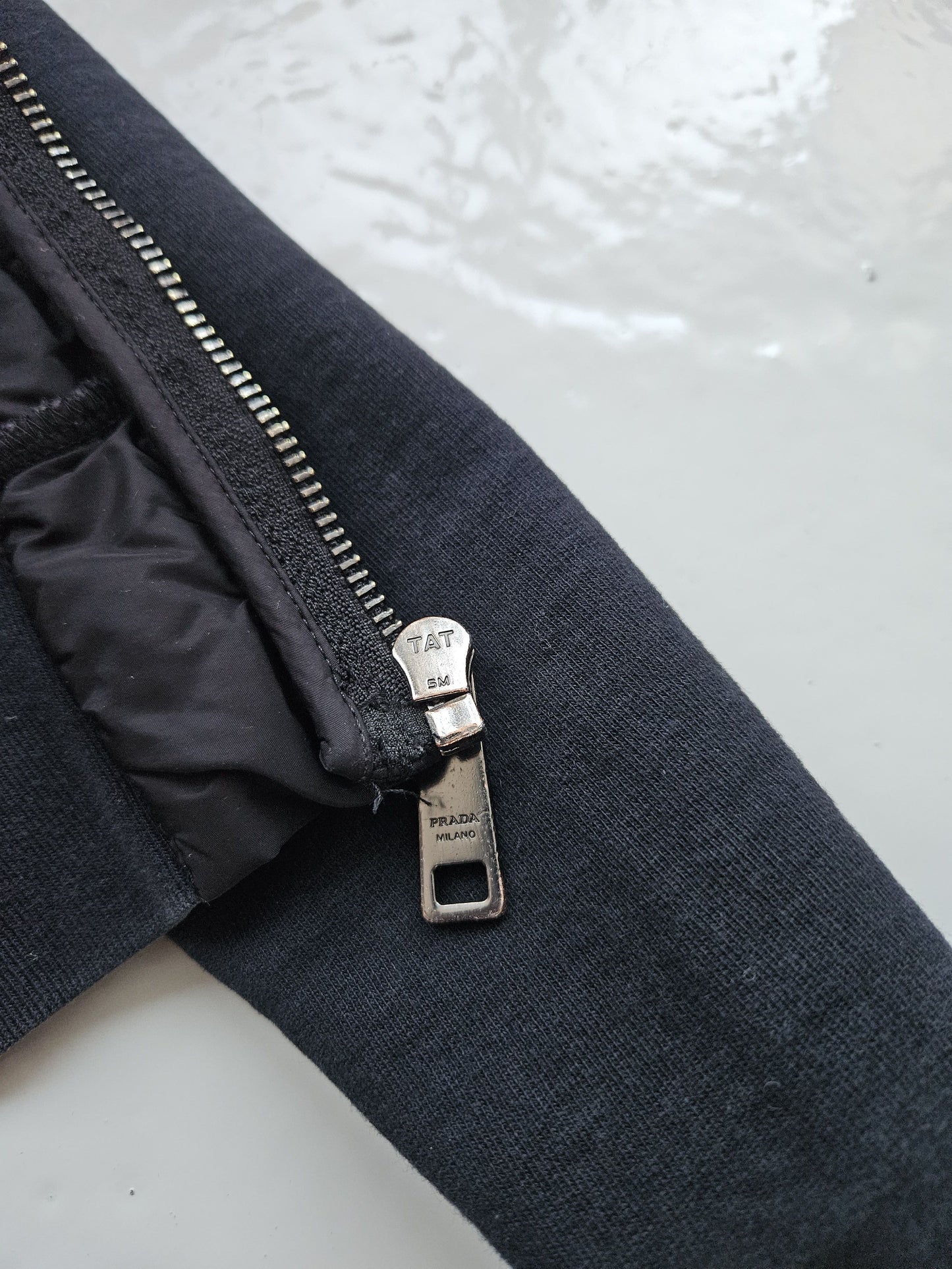 AW2019 Prada sweatshirt with padded front
