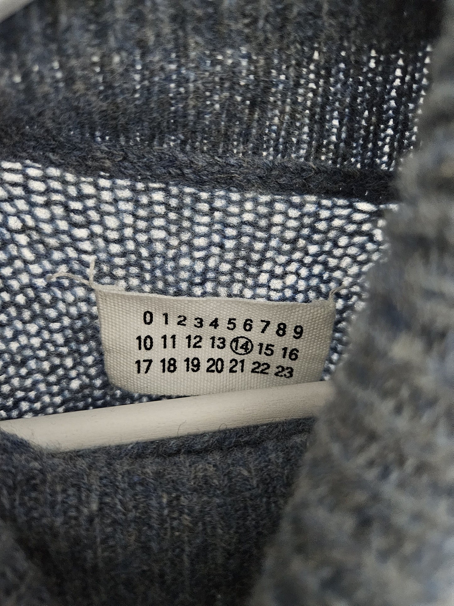 AW2005 Maison Martin Margiela 14 wool turtleneck sweater