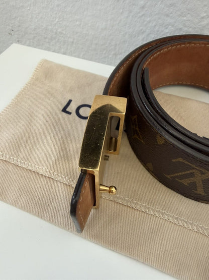 Louis Vuitton monogram initiales belt