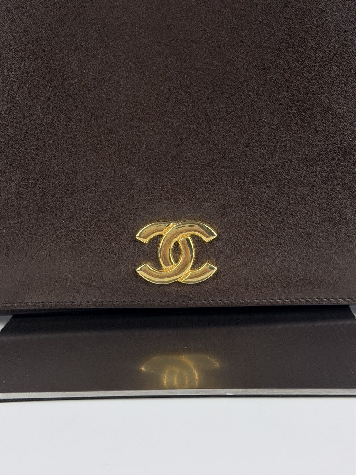 Vintage Chanel CC flap handbag