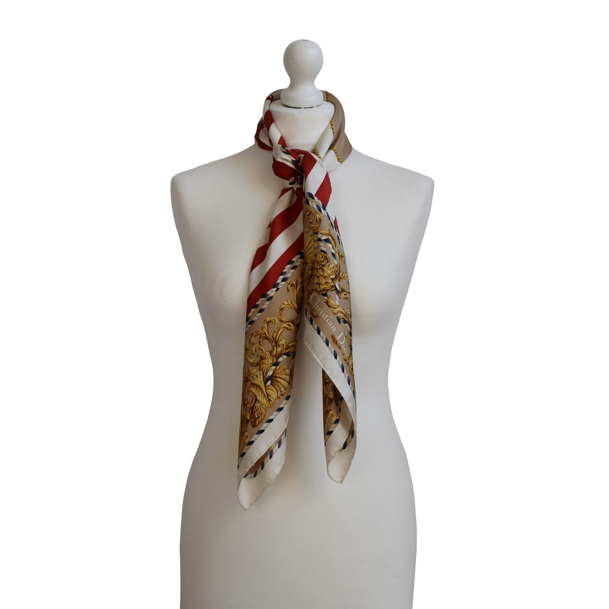Vintage Dior silk scarf