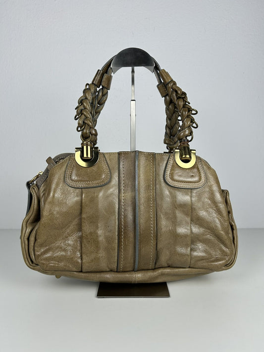 Vintage y2k chloe heloise leather handbag