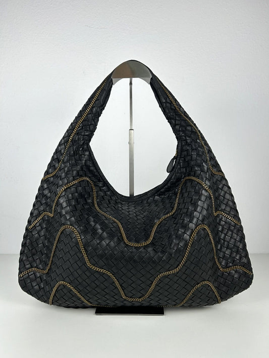 Bottega Veneta intrecciato leather hobo handbag