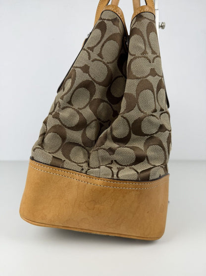 Coach signature tote
