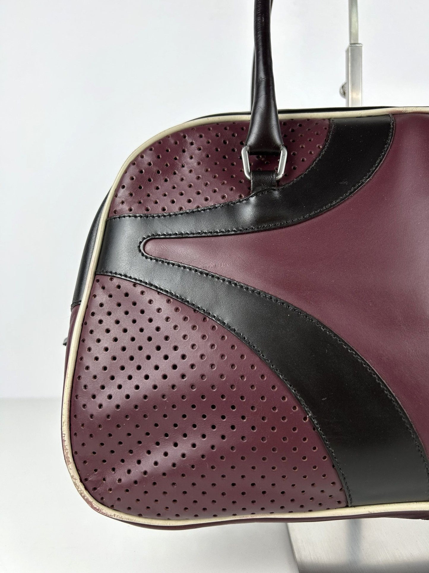 SS2000 prada runway bowling bag