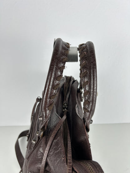 Balenciaga town bag in brown