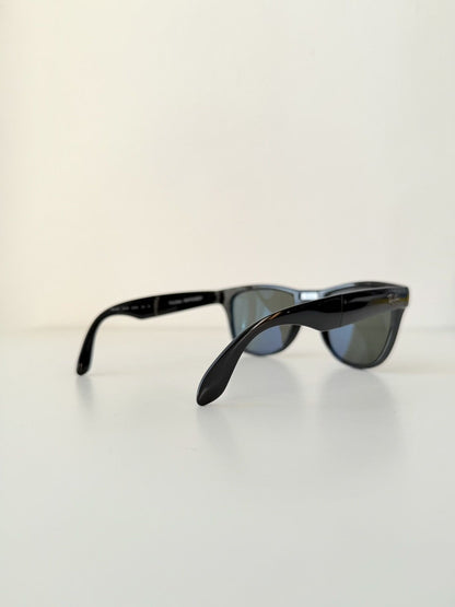 Ray Ban RB4105 folding wayfarer polarized sunglasses