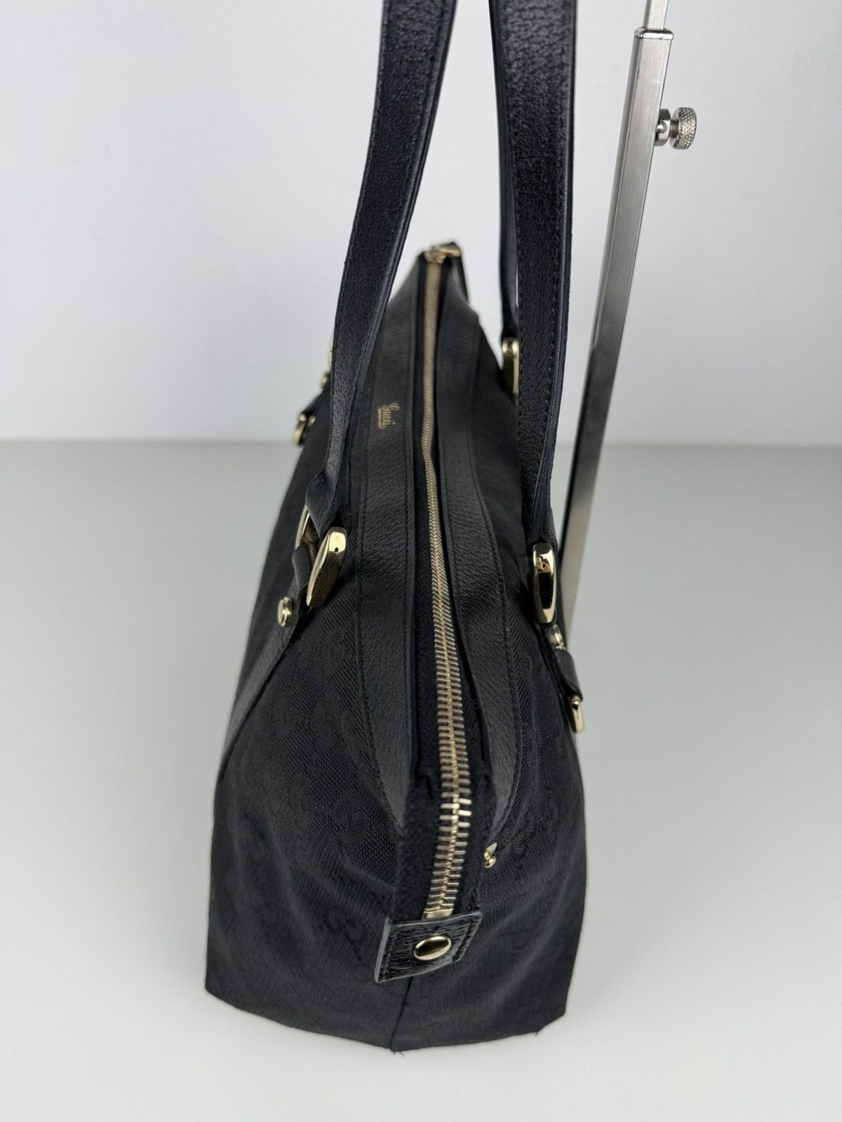 Gucci abbey GG monogram canvas tote
