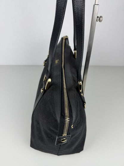 Gucci abbey GG monogram canvas tote