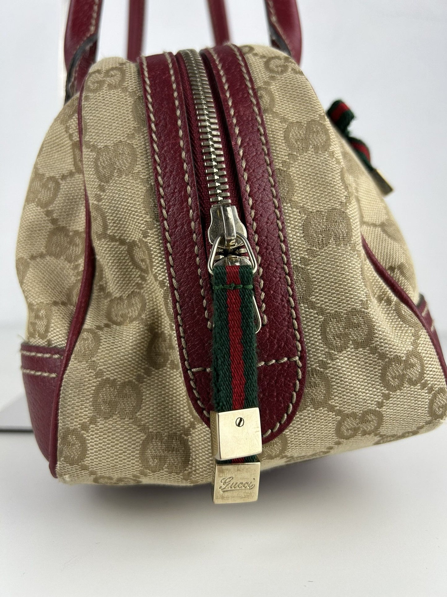 Gucci GG monogram princy mini bowling bag