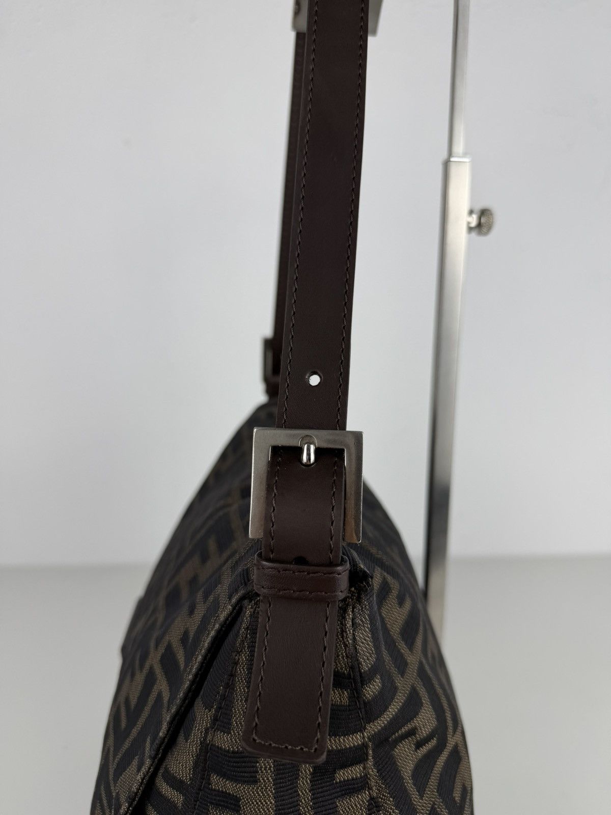 Vintage Fendi zucca monogram mamma baguette