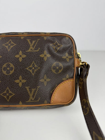 Vintage Louis Vuitton Marly Dragonne monogram clutch bag