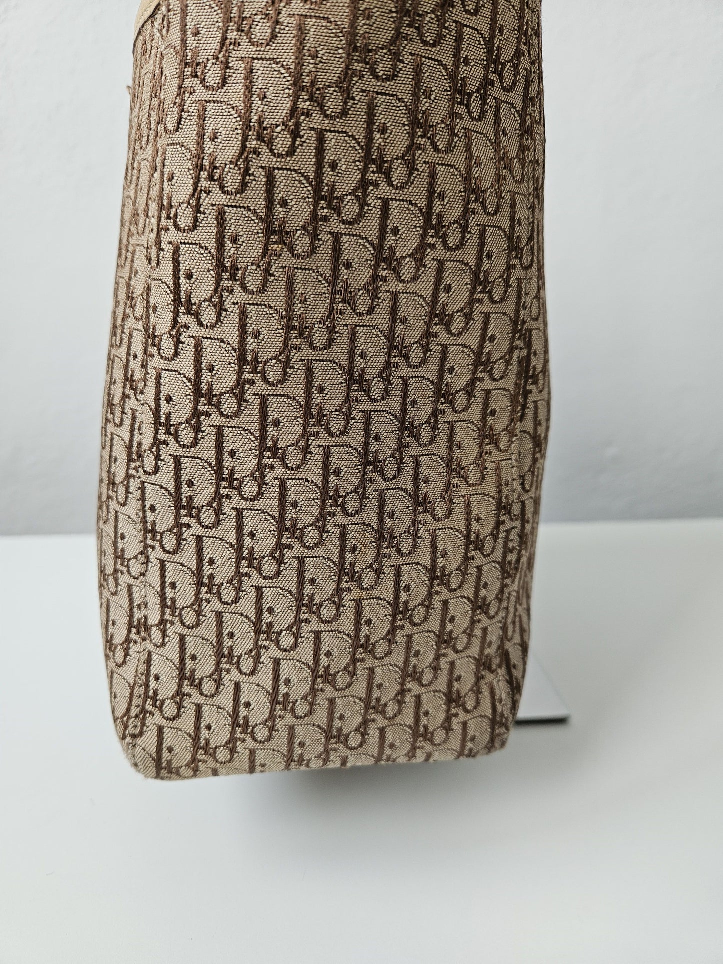 Y2k Dior by John Galliano trotter oblique monogram tote